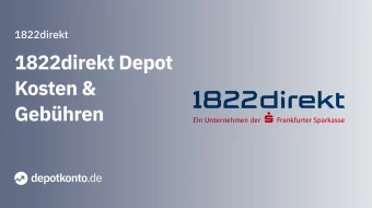 1822direkt Kosten und Gebühren