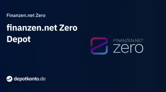 Finanzen.net Zero Depot Vergleich